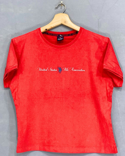 Polo U.S Assn Branded Original For Cotton Women T Shirt