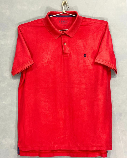 Izod Branded Original Cotton Polo T Shirt For Men