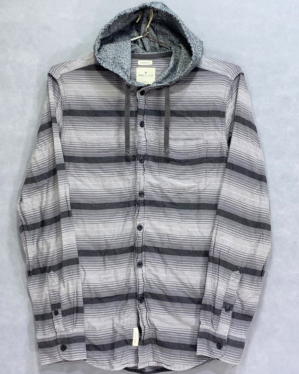 American Eagle Branded Original Cotton Hood Shirt For Men