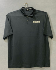 Nike Golf Sports Black Polo Men T Shirt
