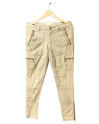 Michal Kors Cream Cotton Cargo For Women M