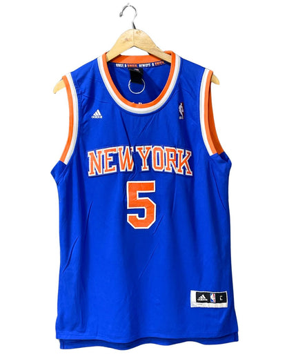 Adidas NBA Basketball Blue Sports For Men Vest T Shirt L