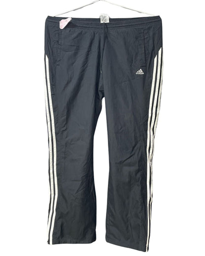Adidas Black Polyester Jersey Winter Trouser For Women L