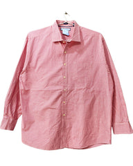 Tommy Hilfiger Red Cotton Shirt For Men XXL