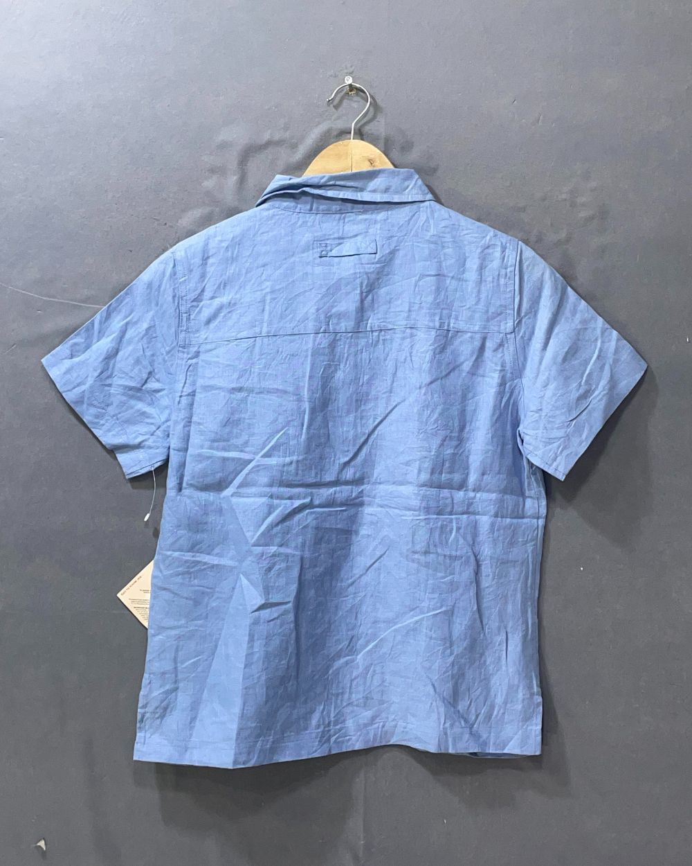 Caribbean Joe Blue Cotton For Women Tops Small