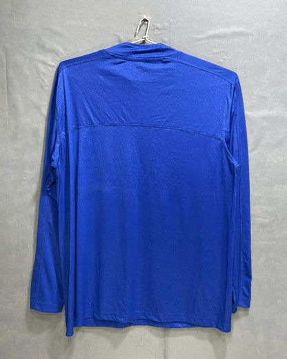 Colosseum Blue Polyester Sport Polo T Shirt For Men X Large