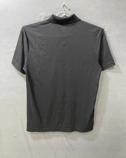 Ben Hogan Black Polyester Sport Polo T Shirt For Men Medium