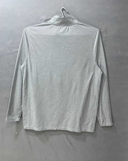 Under Armour Grey Polyester Sport Polo T Shirt For Men XX Large