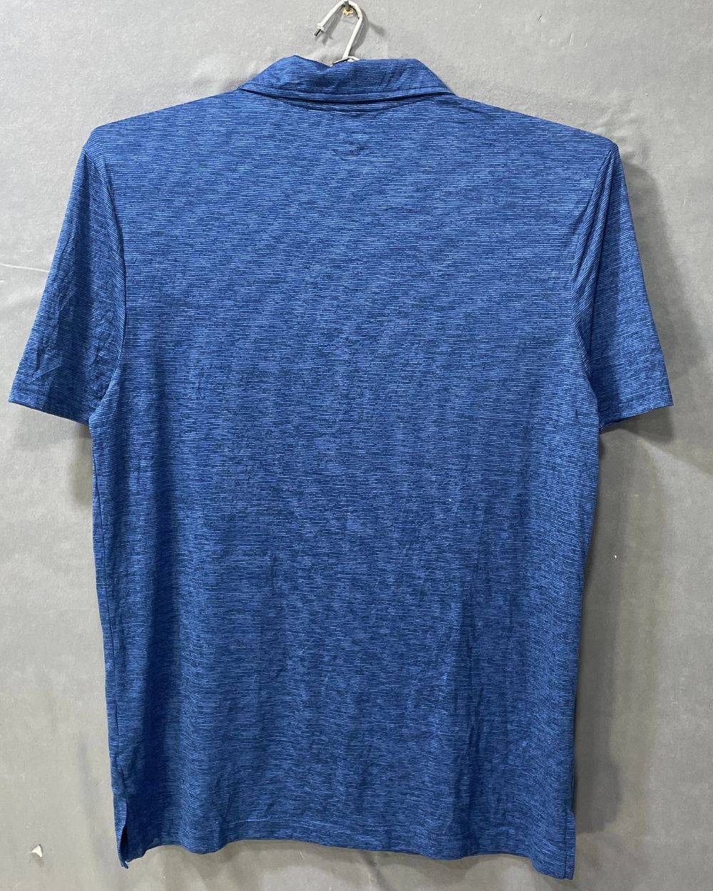 32 Cool Blue Polyester Sport Polo T Shirt For Men Large