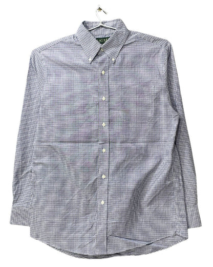 Polo Ralph Lauren Blue Cotton Shirt For Men L