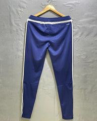 Adidas Blue Sport Trouser For Men M