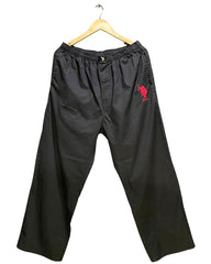 Polo U.S. Assn Black Cotton Trouser For Men L
