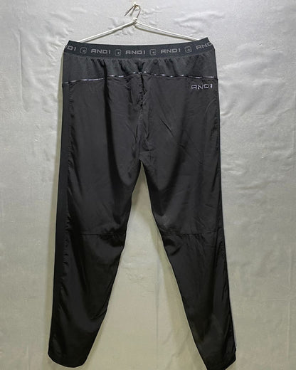 AND1 Black Sport Trouser For Men XL | Preloved Labels