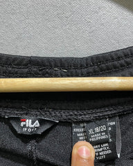 Fila Black Sport Trouser For Men XL | Preloved Labels
