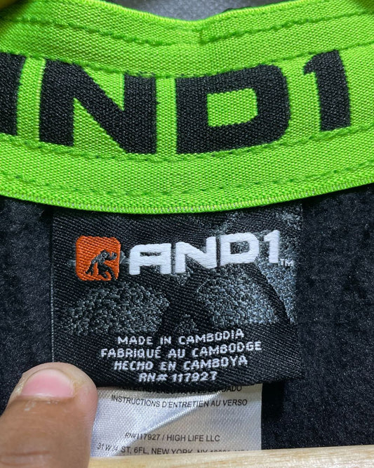 AND1 Black Sport Trouser For Men XL | Preloved Labels