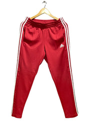 Adidas Maroon Sport Trouser For Men M