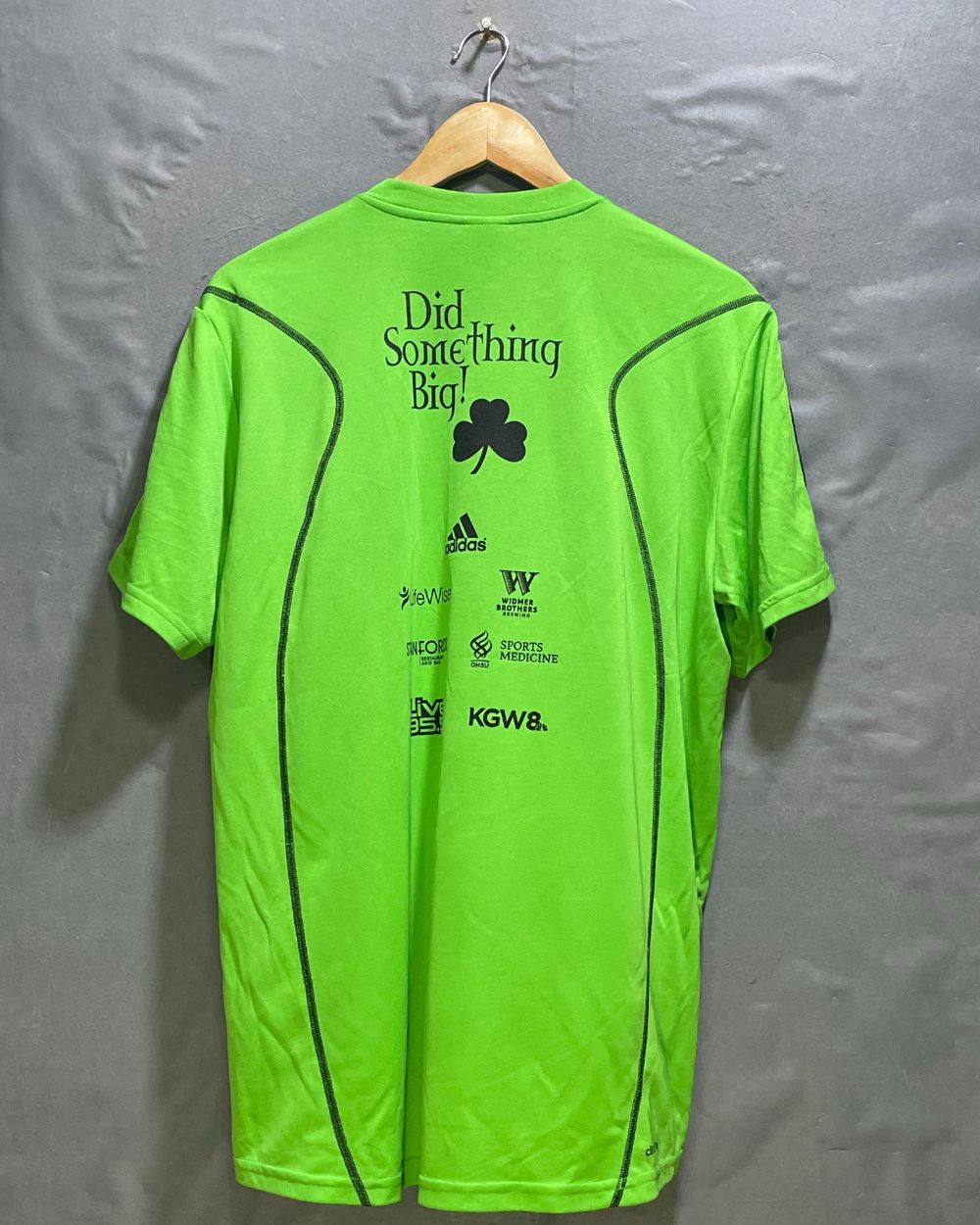 Adidas Green For Men Sports T Shirt L | Preloved Labels