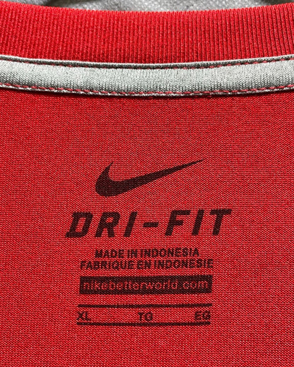 Nike Red For Men Sports T Shirt XL | Preloved Labels