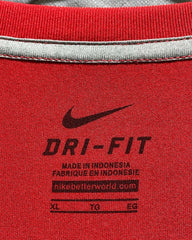 Nike Red For Men Sports T Shirt XL