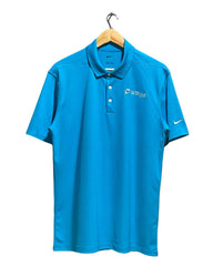 Nike Sky Blue Sport Polo T Shirt For Men Medium