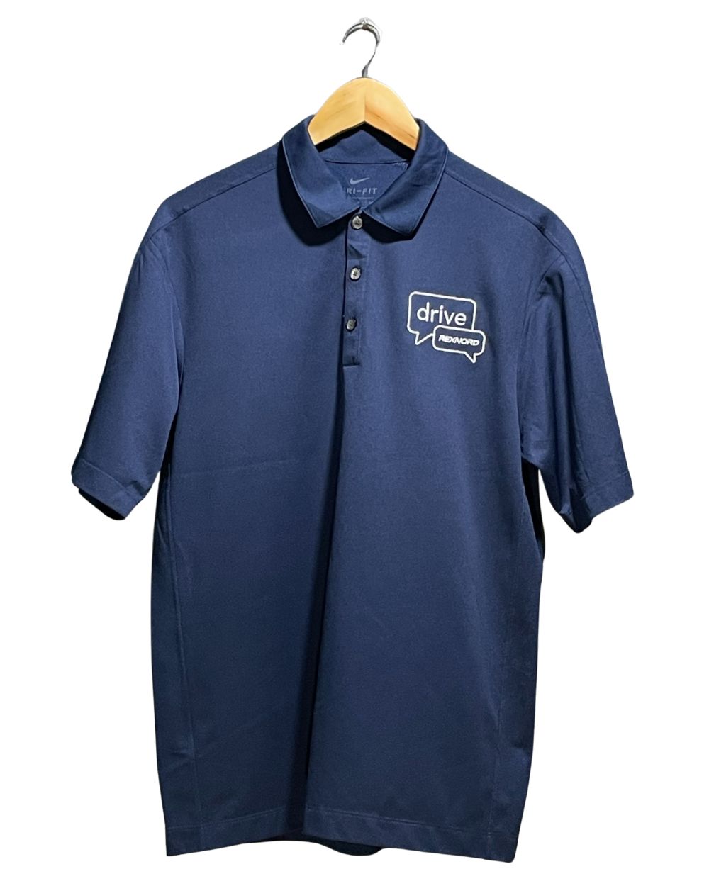 Nike Navy Blue Sport Polo T Shirt For Men Small | Preloved Labels