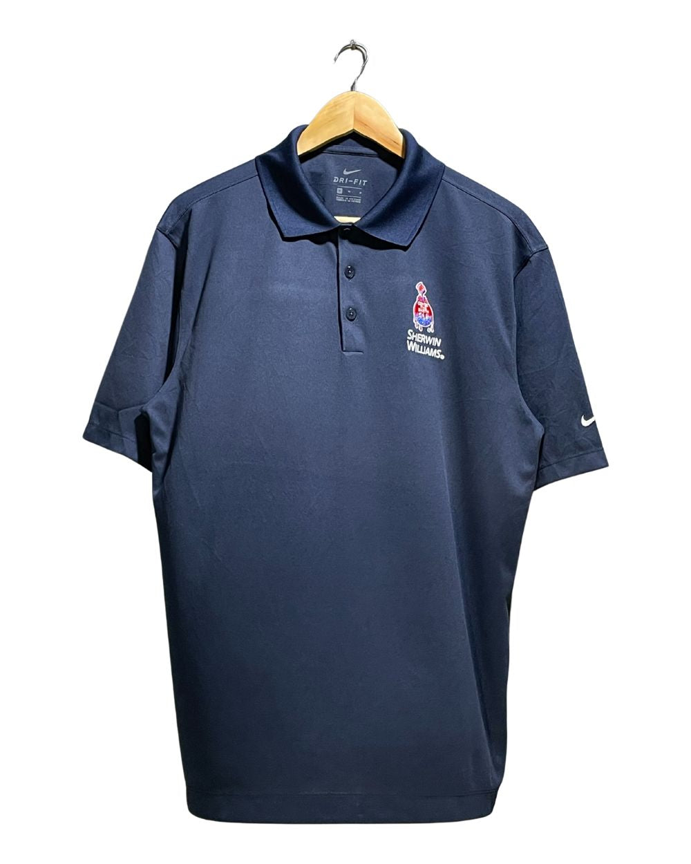 Nike Navy Blue Polo T Shirt For Men Medium | Preloved Labels