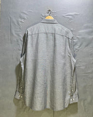 Calvin Klein Gray Cotton Shirt For Men L | Preloved Labels