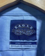 Eagle Blue Cotton Shirt For Men M | Preloved Labels