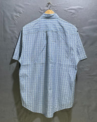Nautica Blue Cotton Shirt For Men Medium | Preloved Labels