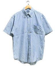 Nautica Blue Cotton Shirt For Men Medium | Preloved Labels