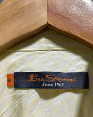 Ben Sherman Yellow Cotton Shirt For Men S | Preloved Labels