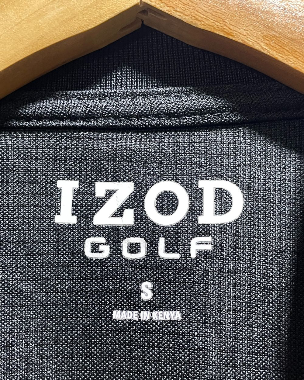 Izod Black Sport Polo T Shirt For Men S | Preloved Labels