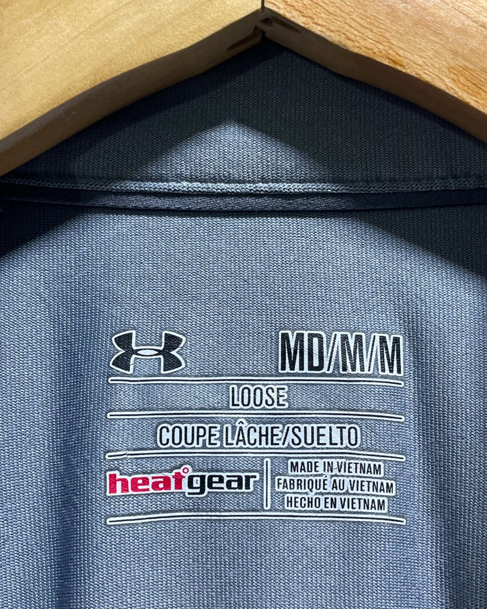 Under Armour Gray Sport Polo T Shirt For Men M | Preloved Labels