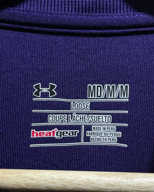 Under Armour Purple Sport Polo T Shirt For Men M | Preloved Labels