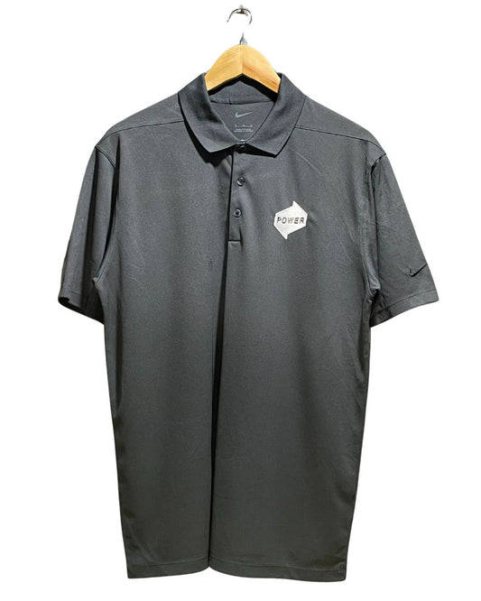 Nike Gray Sport Polo T Shirt For Men M | Preloved Labels