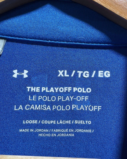 Under Armour Blue Sport Polo T Shirt For Men X Large | Preloved Labels