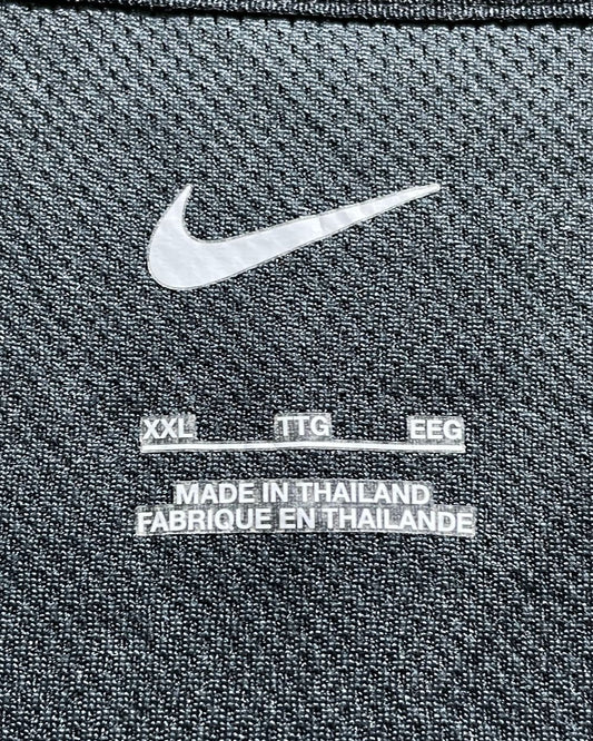 Nike Black Sport Polo T Shirt For Men XX Large | Preloved Labels
