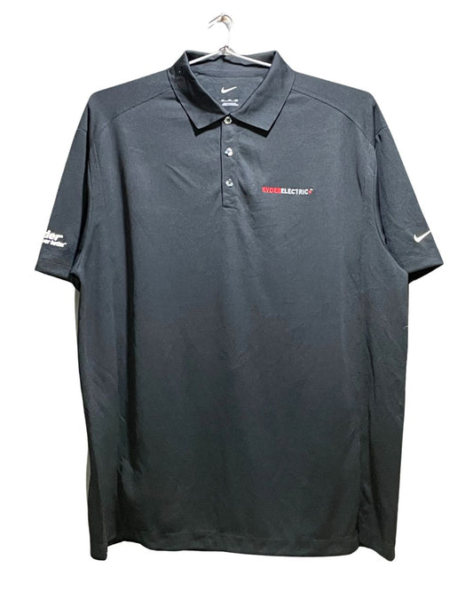 Nike Black Sport Polo T Shirt For Men XX Large | Preloved Labels