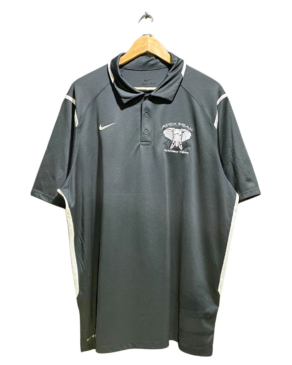Nike Gray Sport Polo T Shirt For Men X Large | Preloved Labels