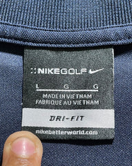 Nike Blue Sport Polo T Shirt For Men Large | Preloved Labels
