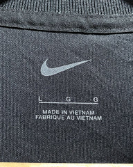 Nike Black Sport Polo T Shirt For Men Large | Preloved Labels