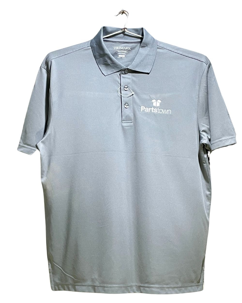 Trimark Gray Sport Polo T Shirt For Men L | Preloved Labels