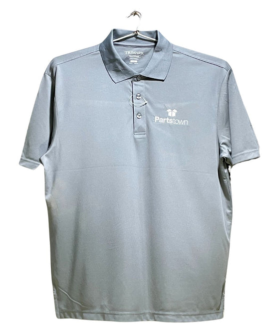 Trimark Gray Sport Polo T Shirt For Men L | Preloved Labels