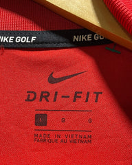 Nike Red Sport Polo T Shirt For Men Large | Preloved Labels