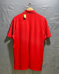Nike Red Sport Polo T Shirt For Men Large | Preloved Labels