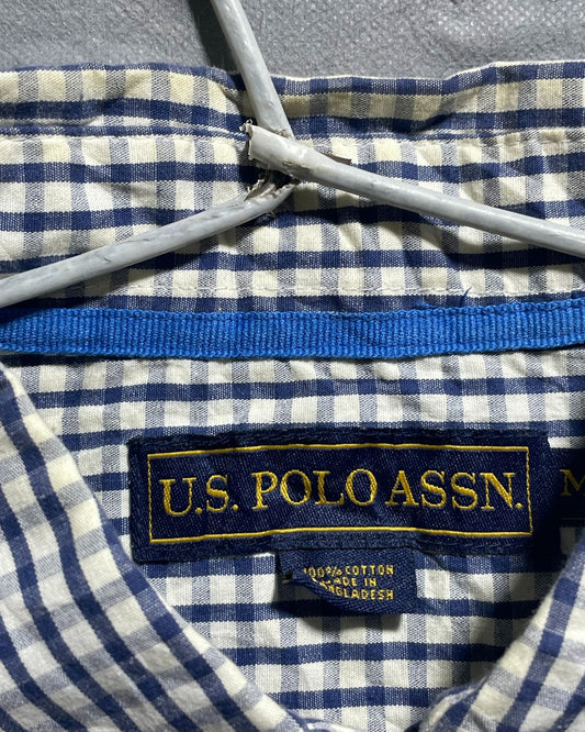Polo U.S. Assn White Cotton Shirt For Men M | Preloved Labels