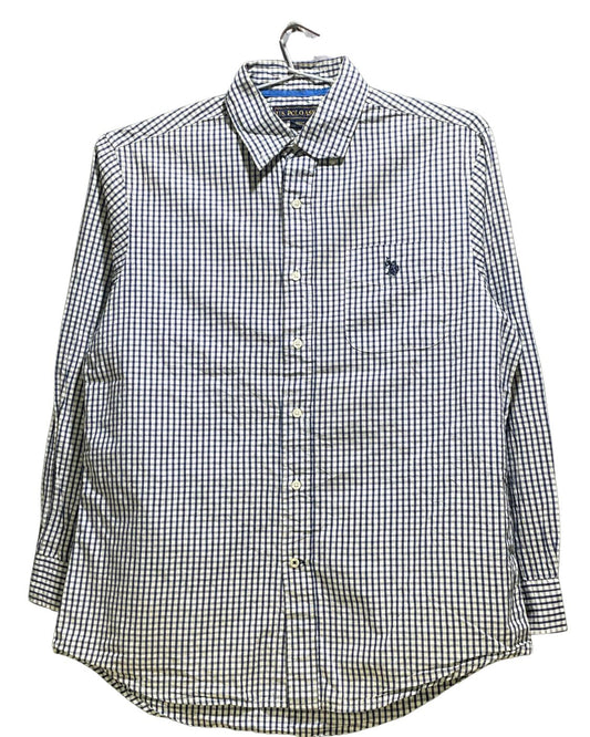 Polo U.S. Assn White Cotton Shirt For Men M | Preloved Labels