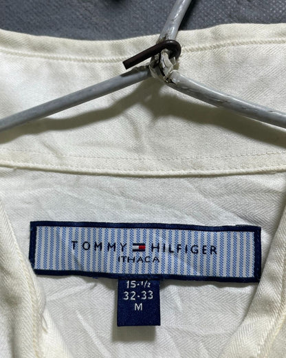 Tommy Hilfiger White Cotton Shirt For Men M | Preloved Labels