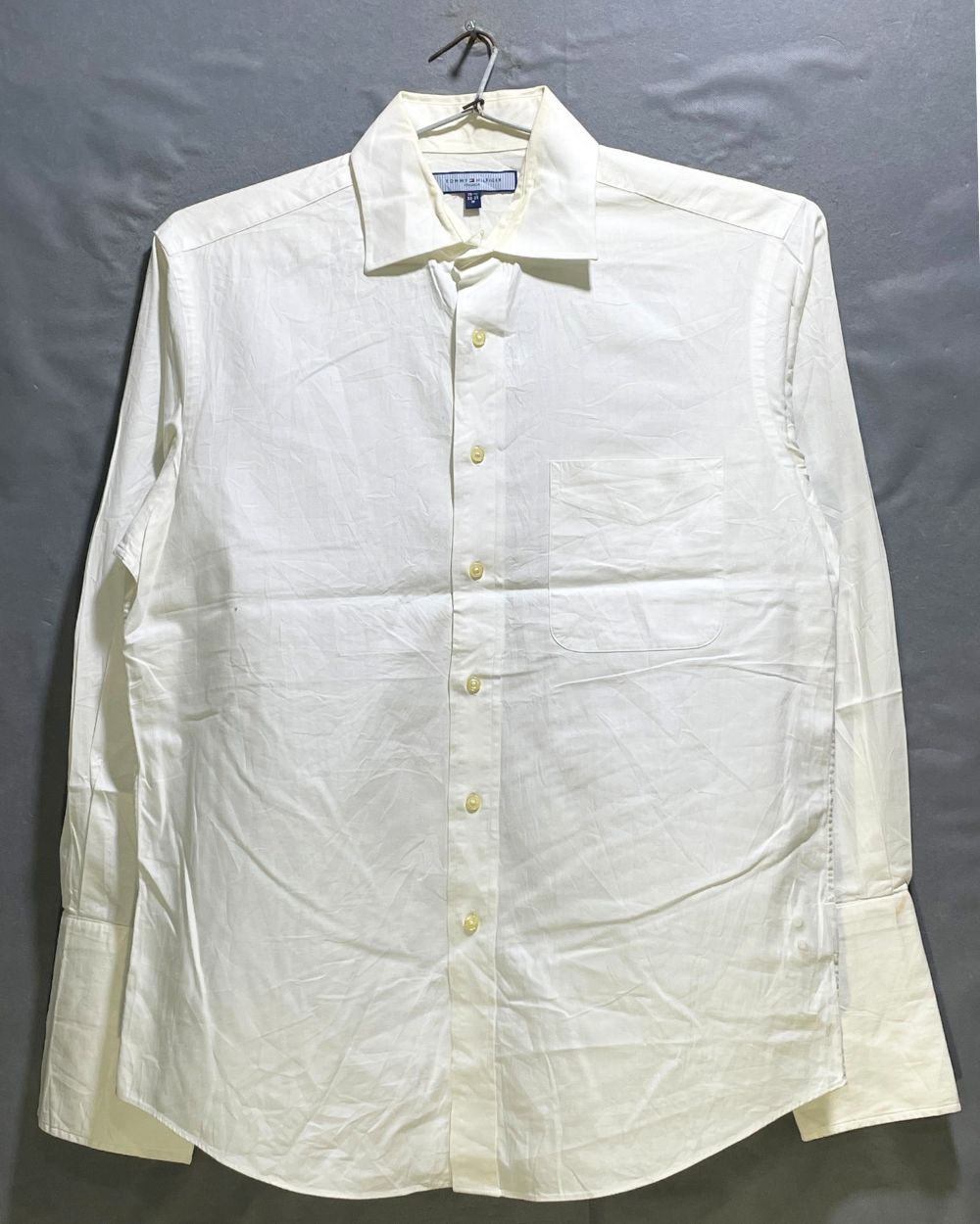 Tommy Hilfiger White Cotton Shirt For Men M | Preloved Labels