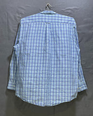 Izod Blue Cotton Shirt For Men X Large | Preloved Labels